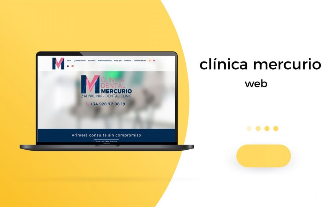 Diseño web clínica mercurio